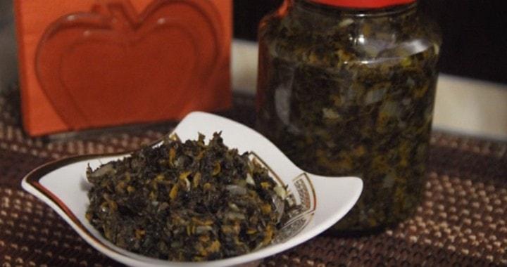 Грибная икра из опят