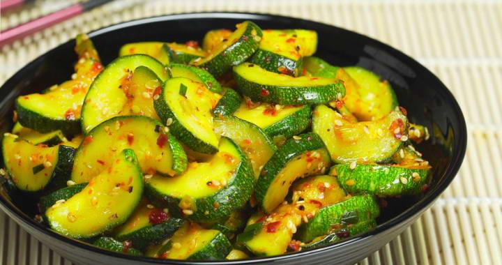 Кабачки по-корейски