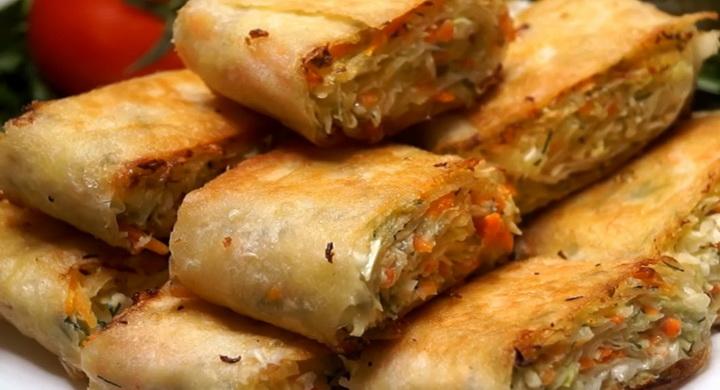 Улетная закуска из лаваша