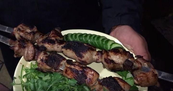 Ароматный шашлык из индейки