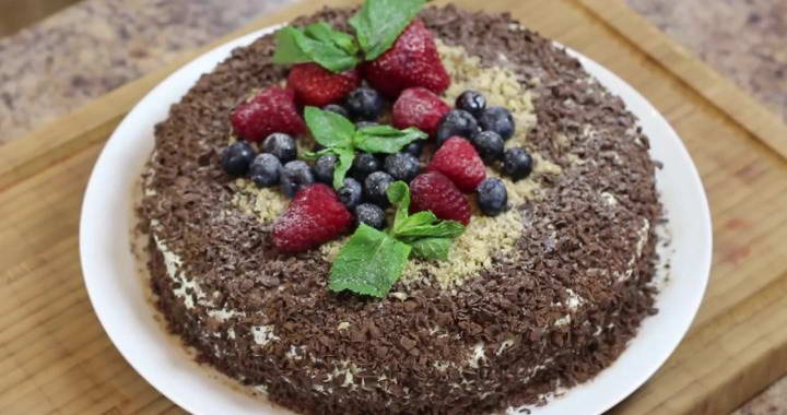 Торт из готовых коржей