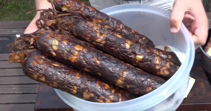 Копченая колбаса своими руками
