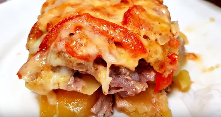 Картофельная запеканка с мясом