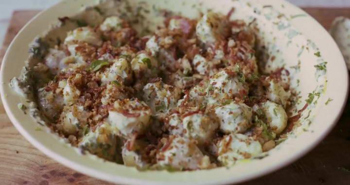 Картофельный салат от Джейми Оливера
