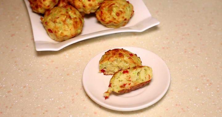 Мегавкусные маффины из кабачков