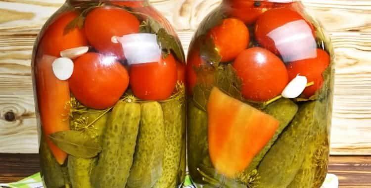 Овощное ассорти на зиму