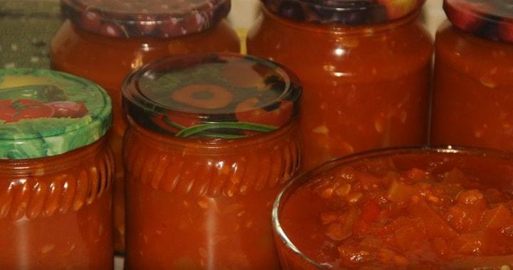 Лечо с кабачками