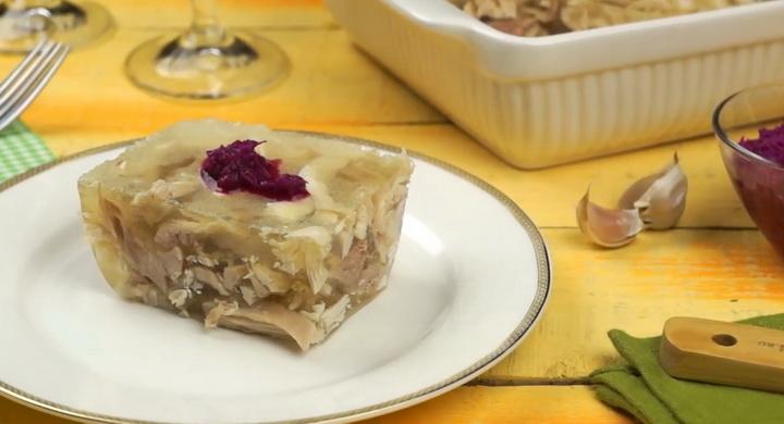 Домашний холодец из курицы