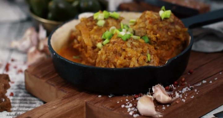 Ежики из фарша с рисом