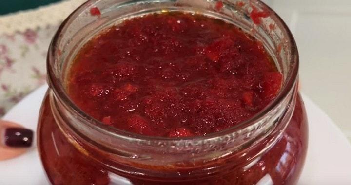 Легкая заправка для борща из свеклы