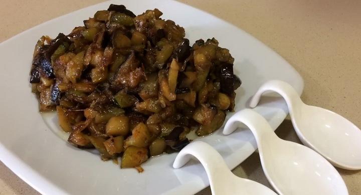 Овощное рагу с баклажанами и кабачками