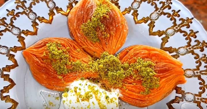 Турецкая пахлава с орехами