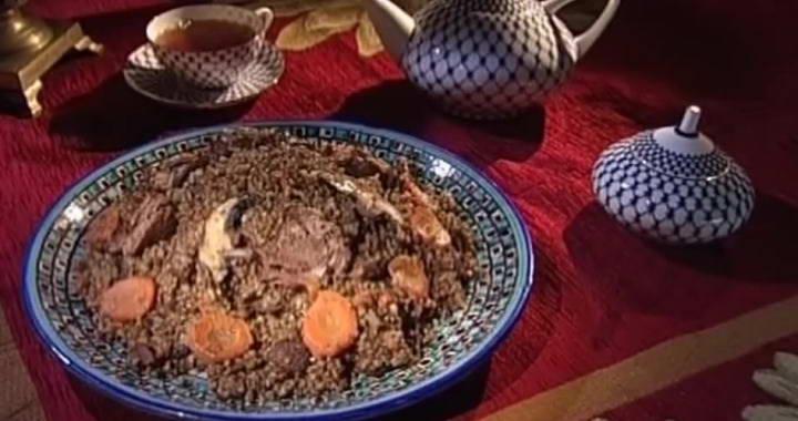 Гречка по-купечески с мясом