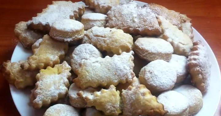 Песочное печенье на маргарине
