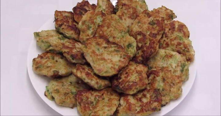 Кабачки с фаршем на сковороде