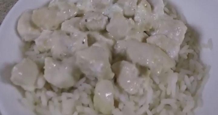Курица в сметанном соусе