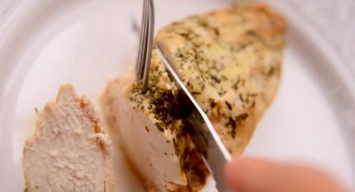 Нежная курица в фольге